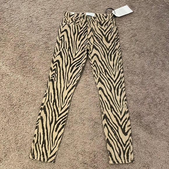 Current/Elliott zebra print pants - Picture 1 of 6